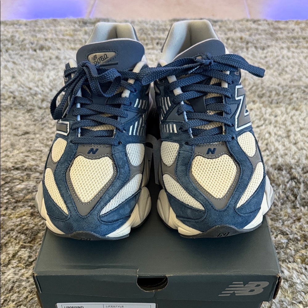 New Balance 9060 Natural Indigo Size 10 Men’s Lifestyle Sneaker U9060IND